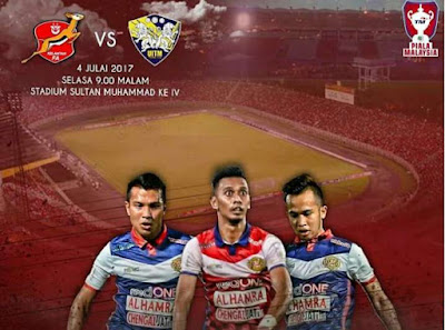 Live Streaming Kelantan vs UITM FC Piala Malaysia 4 Julai 2017 