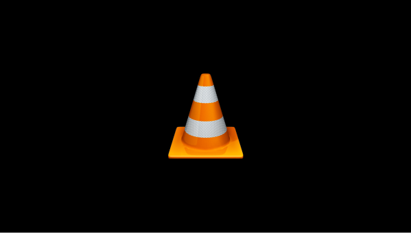 VLC media player playback area