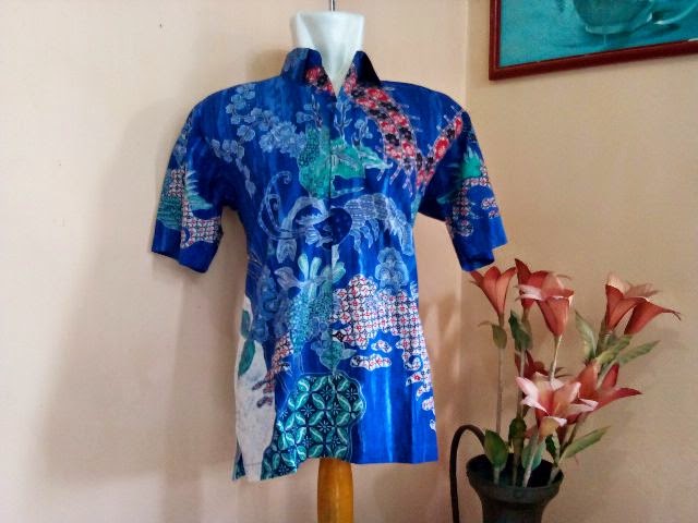 aneka baju batik pria images