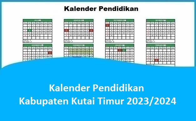 Kalender Pendidikan Kabupaten Kutai Timur 2023/2024