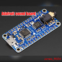 Adafruit sound board, enclouser
