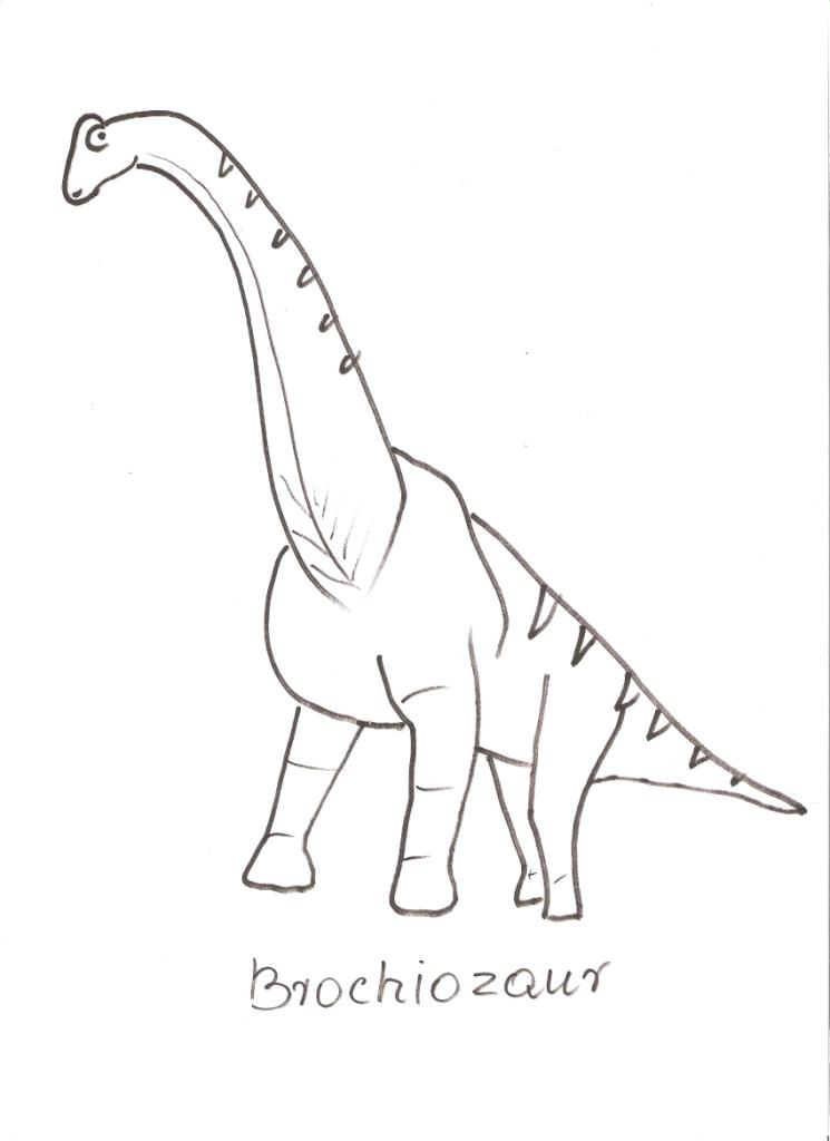 Kolorowanki dla dzieci: Dziadek powiedział, że Dinozaur ...