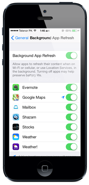 افضل مميزات iOS 7 المخفية