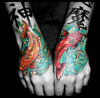 Oriental Tattoos: Yin-Yang Symbols these forces create five elements of the world which are Earth, Water, Air, Wood and Metal.111111