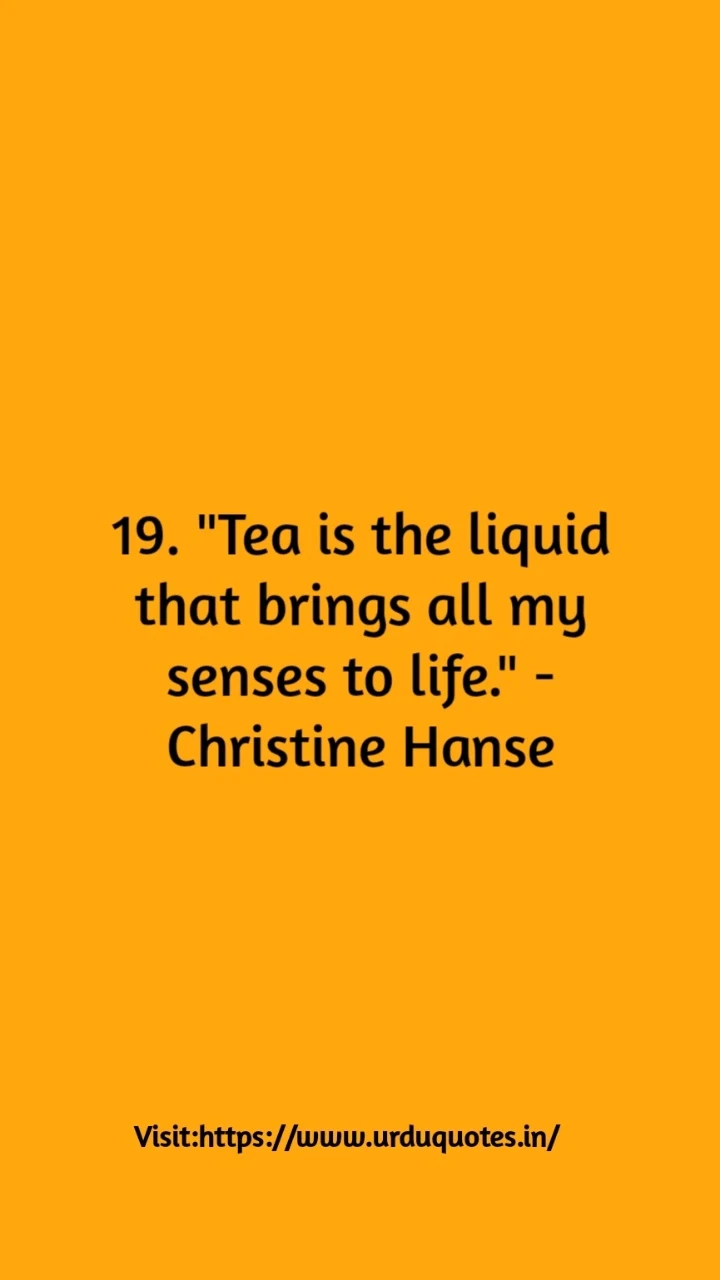 Famous Tea Quotes