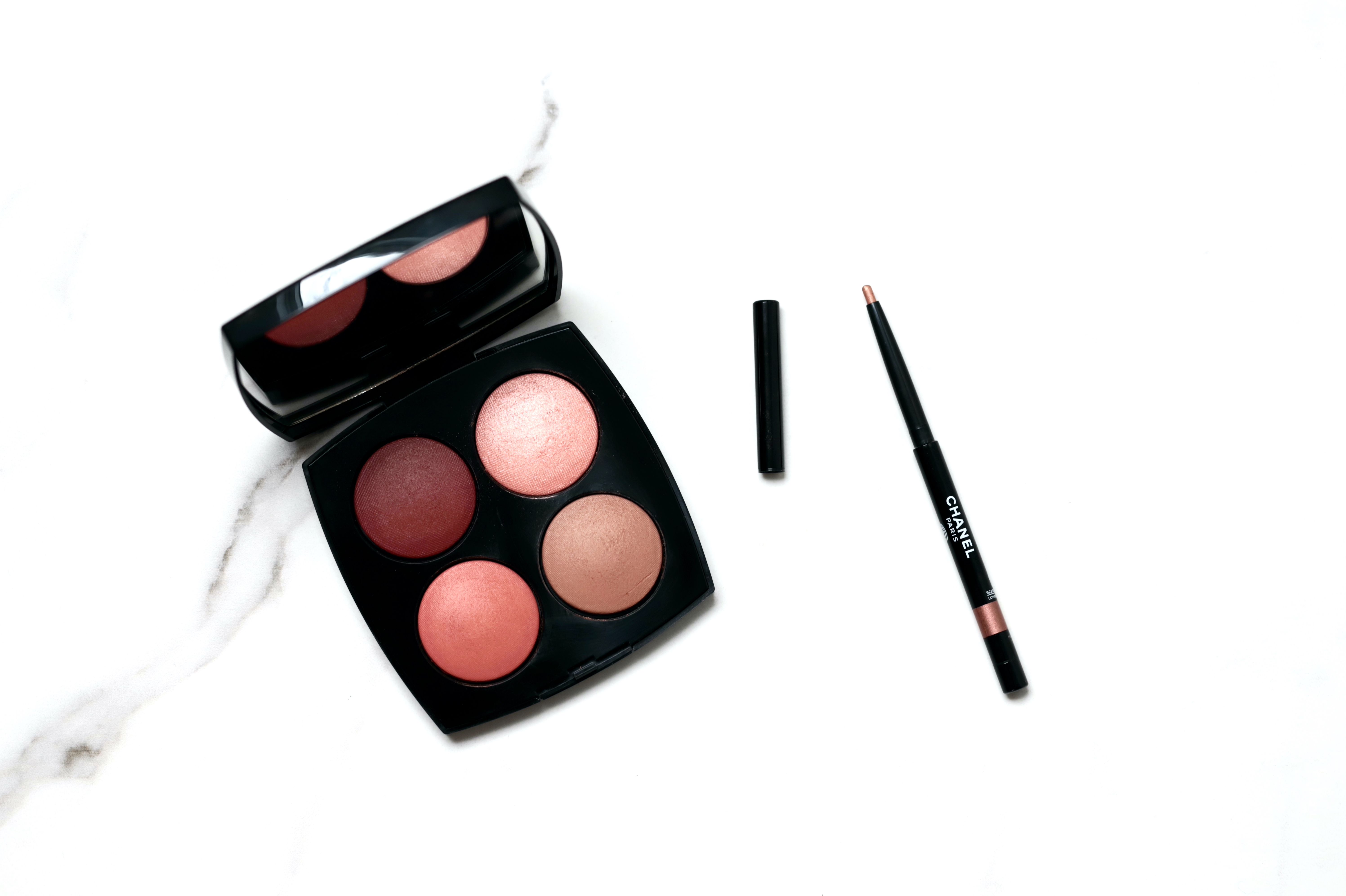 Chanel Les 4 Rouges Yeux et joues Palette Crayon Or Rose