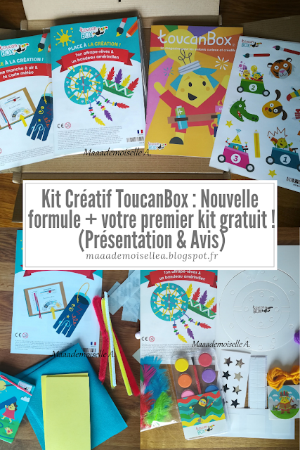 || Kit Créatif ToucanBox : Nouvelle formule + votre premier kit gratuit ! (Présentation & Avis)
