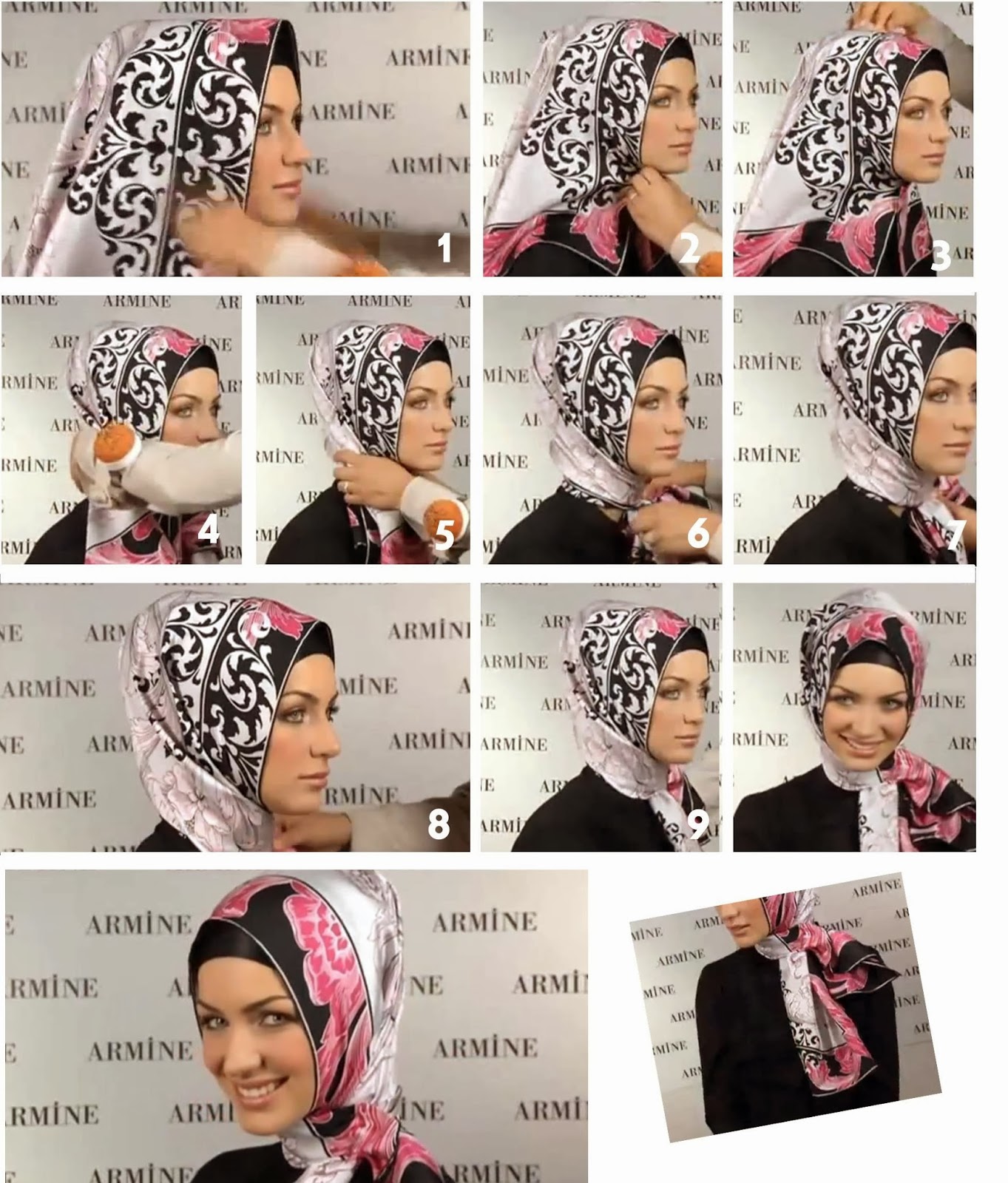 25 Gambar Keren Tutorial Hijab Angel Lelga Terbaru Tutorial Hijab