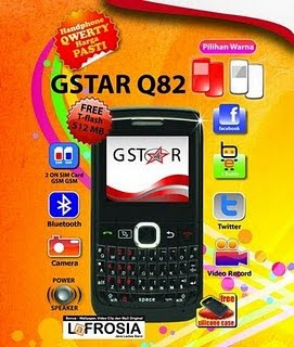 GSTAR Q82  qwerty phone