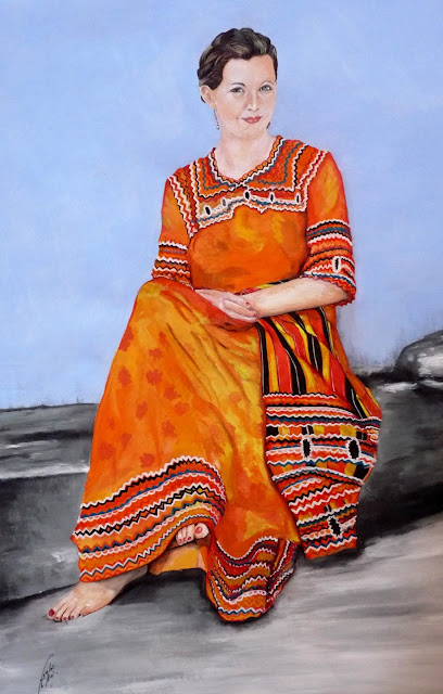 Femme kabyle. 2018 - Chafika Feghir