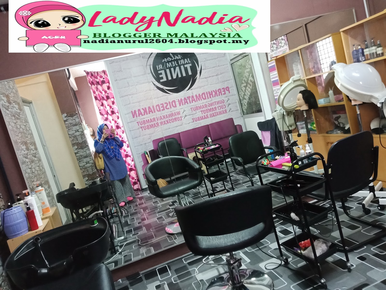 KEDAI GUNTING RAMBUT MUSLIMAH DI KULIM IAITU SALON JARI 