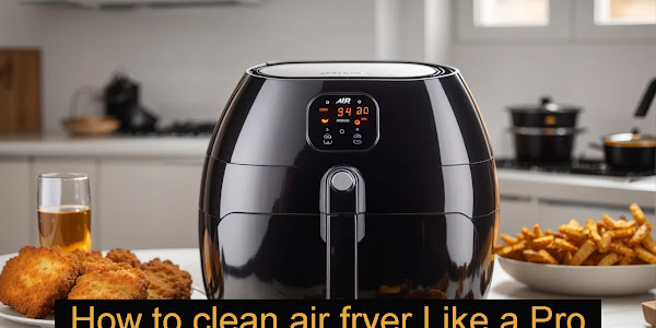 How to clean air fryer Like a Pro