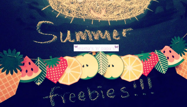 freebies for summer