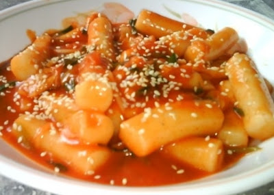 Makanan Korea Ddukbokkie