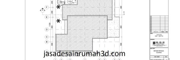 denah rumah ukuran 6x10m2 3 kamar 3