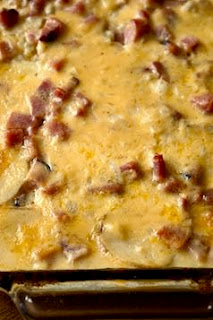 Cheesy Scalloped Potatoes with Ham: Savory Sweet and Satisfying