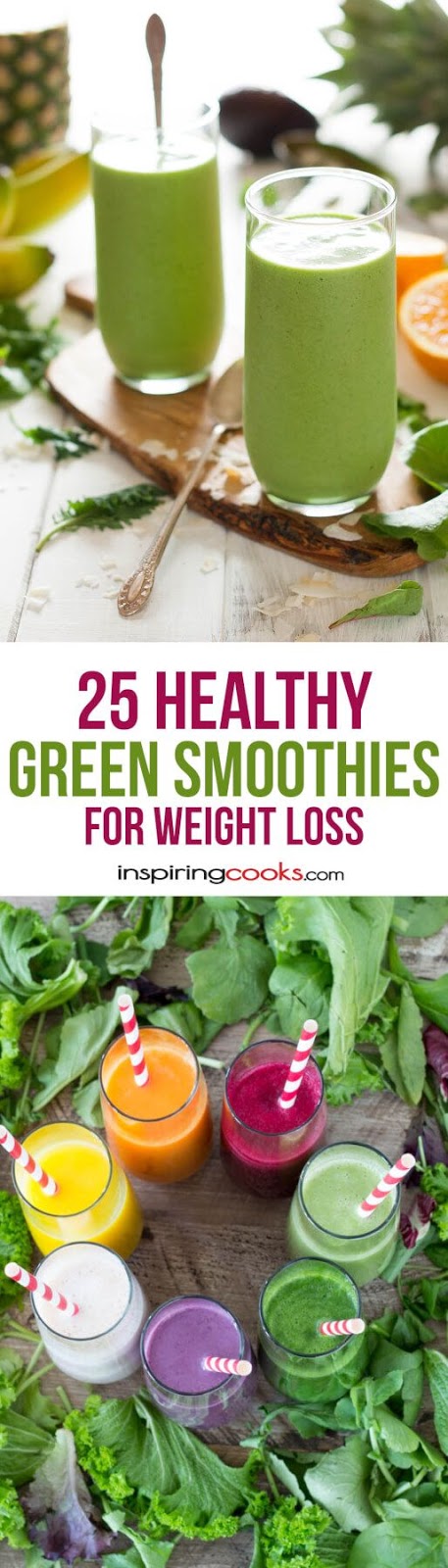 Over 50 Healthy Smoothie Recipes for Weight Loss