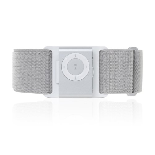 Griffin Tempo Armband for iPod shuffle 2G (Light Gray)