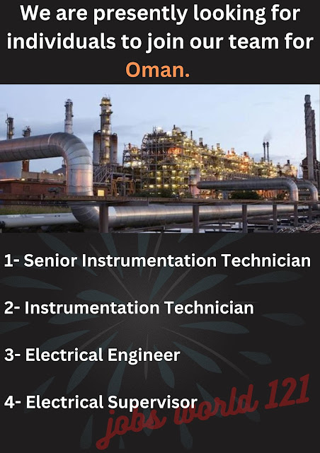 We are presently looking for individuals to join our team for Oman.