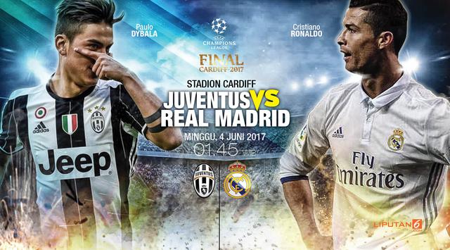 10 Rekor Pertemuan Juventus Vs Real Madrid, Siapa Lebih Unggul?