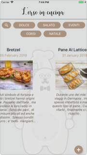 Cucina creativa e colorata?Scaricate l'app l'Orso in Cucina