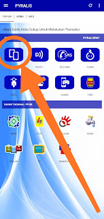 cara transaksi pulsa di PYRALISPAY www.pyralis.id