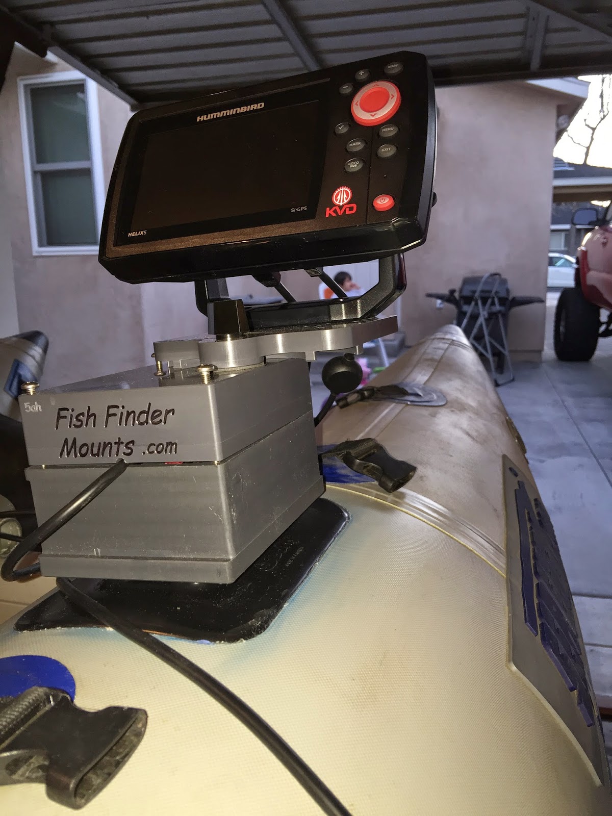 fish finder and transducer mounting solutions: fishfinder
