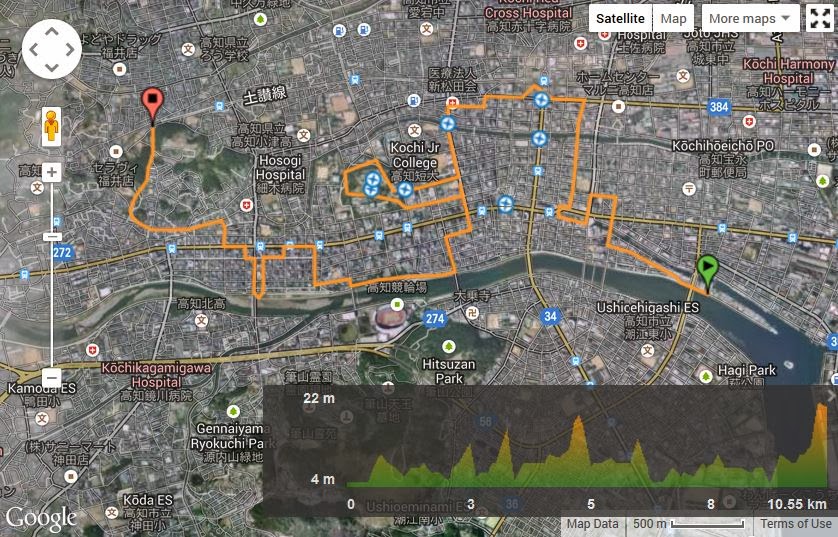 名所 史跡を訪ねて 高知 高知市 坂本龍馬 ゆかりの地 高知市中心部