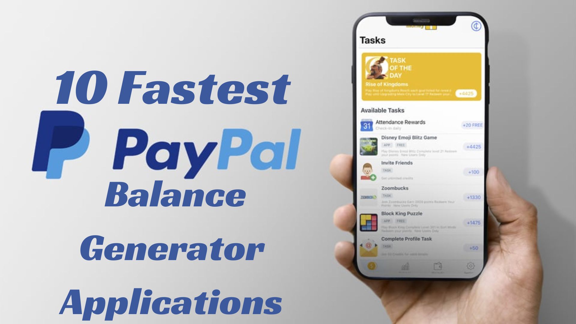 10 Fastest PayPal Balance Generator Applications