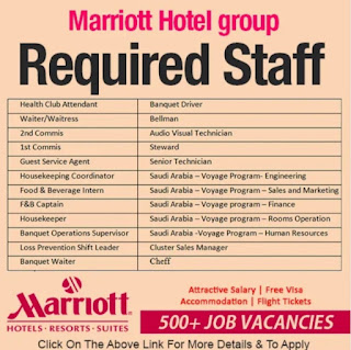 JW Marriott Marquis 5-star Hotel Multiple Staff Jobs Recruitment For Dubai Location