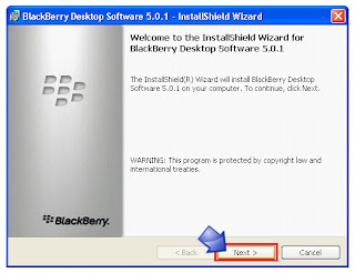 Install Desktop Manager Untuk BlackBerry