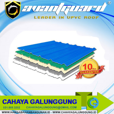 HARGA ATAP UPVC AVANTGUARD