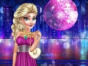 Diviértete con otro juego de vestir de Elsa de Frozen. Esta noche será una noche especial y nuestra Elsa debe estar perfecta. Elige el vestido más brillante y hermoso que se adapte perfectamente al estilo de Elsa y completa el look con accesorios especiales. A continuación, puedes ir al club, tomar una copa y bailar con Jack Frost.