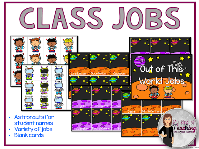 Class jobs with space themes