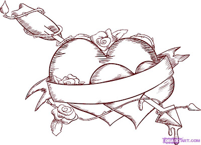 Emo Love Coloring Pages