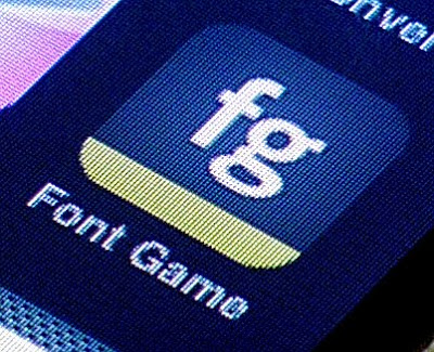 Itouch Backgrounds on Comes The Definitive Font Game For Iphone Ipod Touch Think You Know