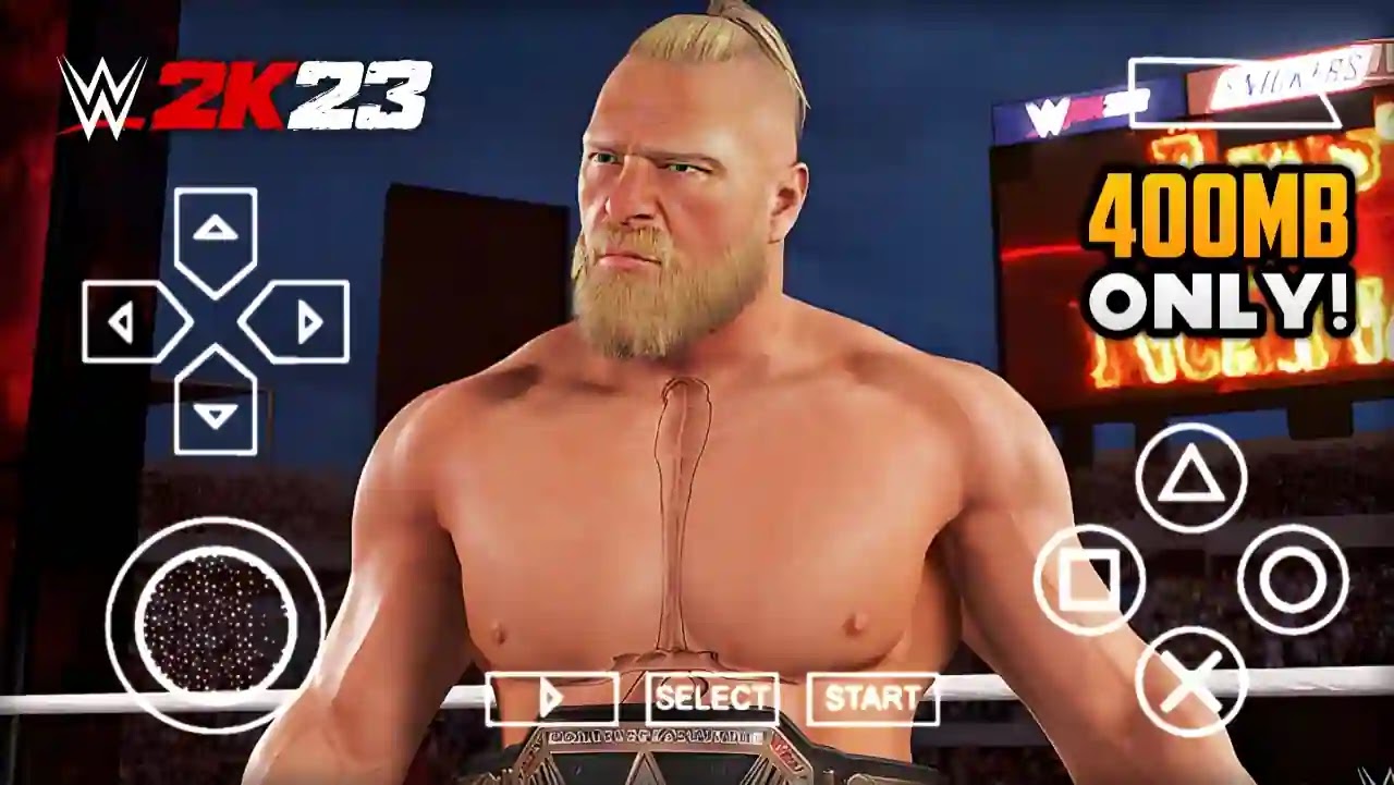 WWE 2K23 PPSSPP