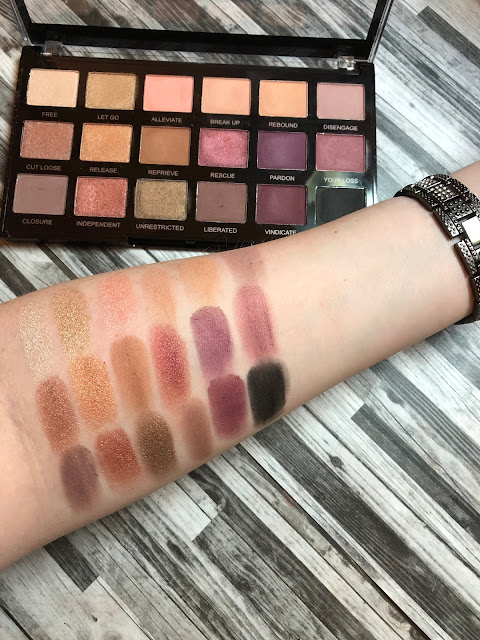 Revolution Pro Unleashed Palette (Review and Swatches) 