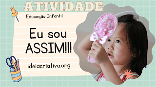 Atividade identidade na Educação Infantil