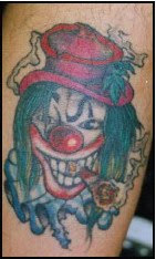 clown tattoos design