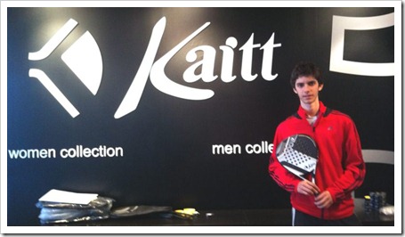 Matias Marina patrocinado por KAITT PADEL 2011