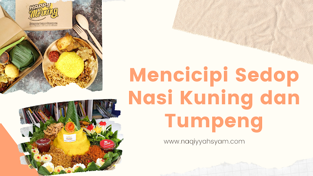 Sedop Nasi Kuning dan Tumpeng