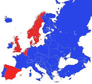 2015'te Avrupa ülkeleri