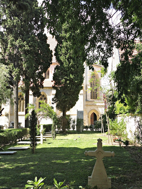 Eglise anglicane, Nice, Alpes maritime, cimetière 