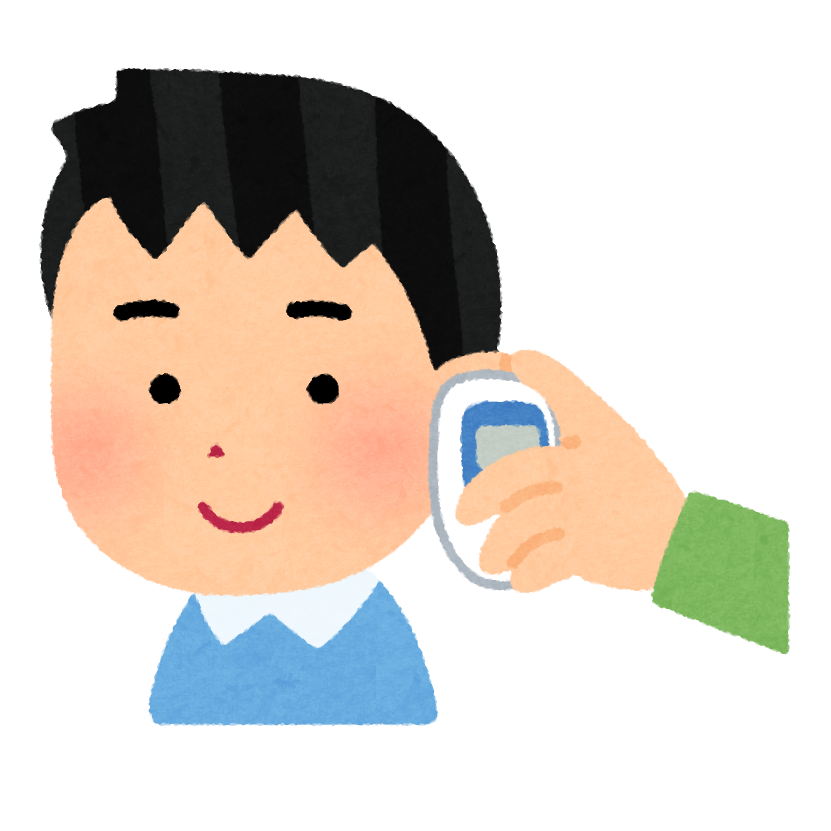 耳式体温計のイラスト かわいいフリー素材集 いらすとや