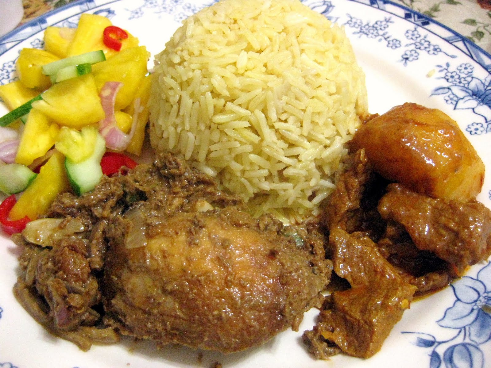 Malay Traditional Cuisine: Nasi Minyak