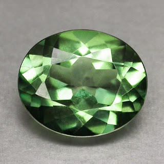 Natural Green Topaz, Topas Hijau