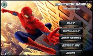 Screenshots of the Spiderman Runner for Android tablet, phone.