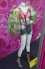 Margot Robbie Birds of Prey Harley Quinn caution tape costume