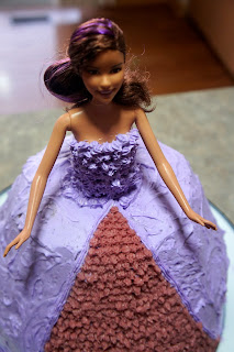 Savory Sweet and Satisfying: Dark Chocolate Barbie Cake with Raspberry Buttercream